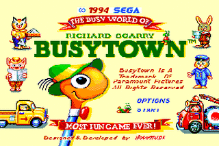 SMD GameBase Richard_Scarry's_Busytown Sega_BORRAR 1994