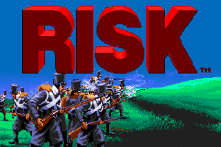 SMD GameBase Risk Parker_Bros. 1994