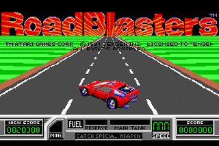 SMD GameBase Road_Blasters Atari/Tengen 1991