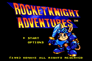 SMD GameBase Rocket_Knight_Adventures Konami_Co.,_Ltd. 1993