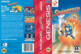 SMD GameBase Sparkster_ Konami_Co.,_Ltd. 1994
