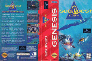 SMD GameBase SeaQuest_DSV Black_Pearl/TH*Q 1994
