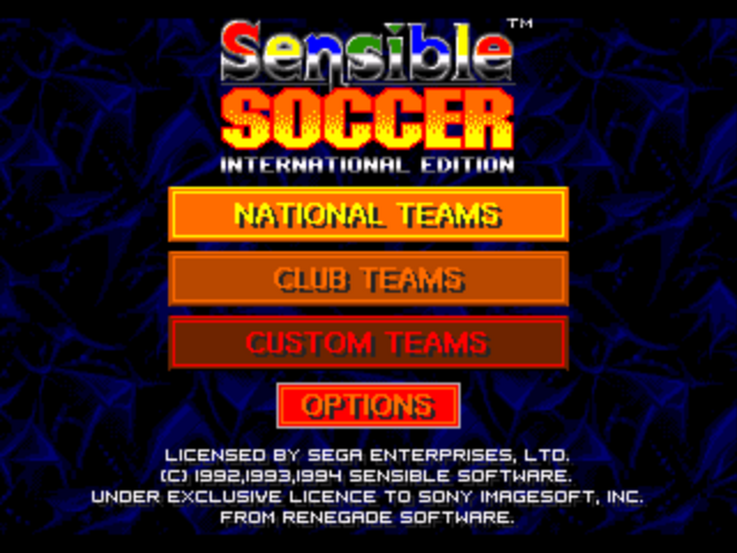 SMD GameBase Sensible_Soccer