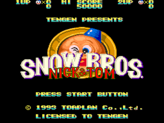 SMD GameBase Snow_Bros