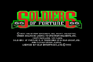 SMD GameBase Soldiers_Of_Fortune Bitmap_Brothers/Renegade 1993