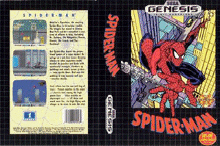 SMD GameBase Spiderman Sega_BORRAR 1991