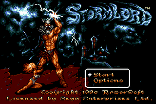 SMD GameBase Stormlord Hewson/Razorsoft 1990