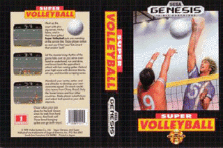SMD GameBase Super_Volleyball Video_System 1991