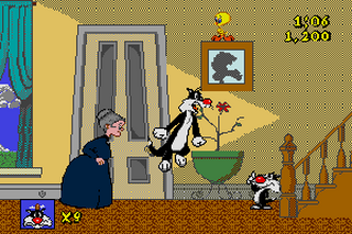 SMD GameBase Sylvester_and_Tweety_in_Cagey_Capers Alexandria/TecMagik 1994
