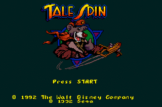 SMD GameBase Tale_Spin Sega/Disney 1992