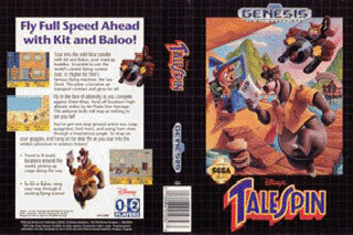 SMD GameBase Tale_Spin Sega/Disney 1992