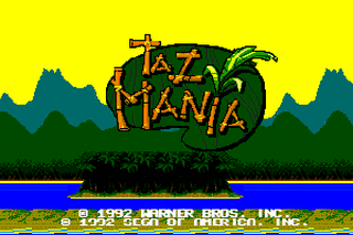 SMD GameBase Taz-Mania SEGA_Enterprises_Ltd. 1992