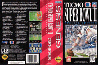 SMD GameBase Tecmo_Super_Bowl_2_-_Special_Edition Tecmo 1994
