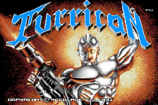 SMD GameBase Turrican Accolade,_Inc. 1991