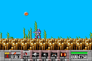 SMD GameBase Turrican Accolade,_Inc. 1991