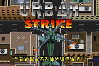 SMD GameBase Urban_Strike Granite_Bay/Electronic_Arts 1994