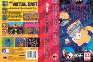 SMD GameBase Virtual_Bart Acclaim_Entertainment,_Inc. 1994