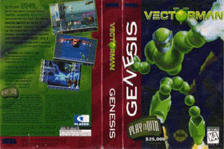 SMD GameBase Vectorman Sega_BORRAR 1995