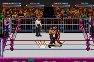 SMD GameBase WWF_Raw_32X Acclaim_Entertainment,_Inc. 1995