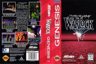 SMD GameBase Warlock Acclaim_Entertainment,_Inc. 1994