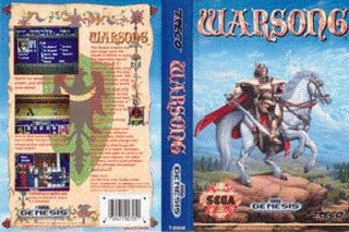 SMD GameBase Warsong Treco 1991