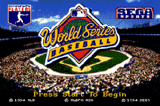 SMD GameBase World_Series_Baseball Sega_BORRAR 1994