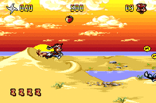 SMD GameBase Zero_the_Kamikaze_Squirrel Sun_Corporation_(Sunsoft) 1994