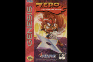 SMD GameBase Zero_the_Kamikaze_Squirrel Sun_Corporation_(Sunsoft) 1994
