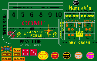 ST GameBase Casino_Craps Harrah 1986