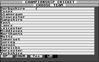 ST GameBase Championship_Cricket Crysys 1988