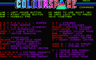 ST GameBase Colourspace Llamasoft 1986