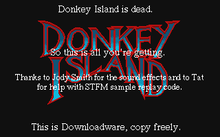 ST GameBase Donkey_Island Non_Commercial 1997