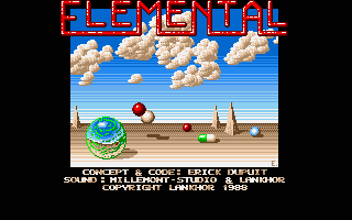 ST GameBase Elemental Lankhor 1988