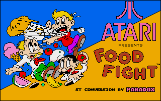 ST GameBase Food_Fight Atari_Corporation_Ltd 1987