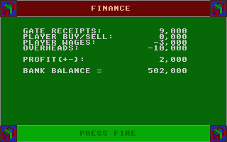 ST GameBase Football_Manager_2 Prism_Leisure 1988