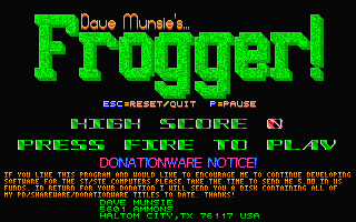 ST GameBase Frogger! Non_Commercial 1993
