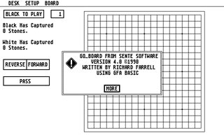 ST GameBase Go_Board Non_Commercial 1990