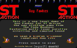 ST GameBase Guy_Fawkes_(Preview) ST_Action 1992