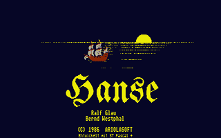 ST GameBase Hanse Ariolasoft 1986