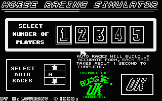 ST GameBase Horse_Racing_Simulator Budgie_UK_Licenceware 1990