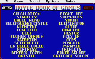 ST GameBase Hoyle's_Book_of_Games_Volume_2_:_Solitaire Sierra_On-Line 1990