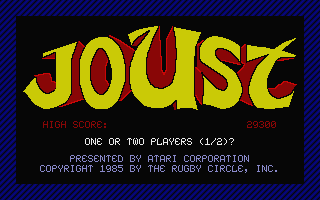 ST GameBase Joust Atari_Corporation_Ltd 1986