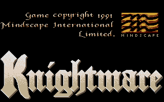 ST GameBase Knightmare Mindscape 1991