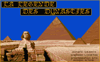 ST GameBase Legende_Des_Dynasties,_La Salia_Software 1991