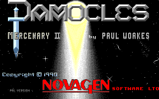 ST GameBase Mercenary_II_:_Damocles Novagen_Software_Ltd 1990