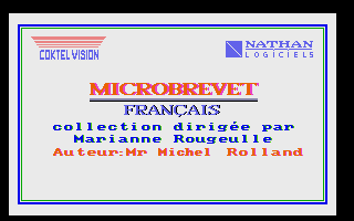 ST GameBase Microbrevet_Francais Coktel_Vision