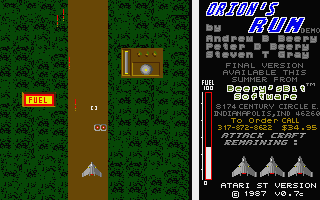 ST GameBase Orion's_Run_(Demo) Non_Commercial 1987