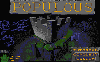 ST GameBase Populous_:_The_Promised_Lands Electronic_Arts 1990
