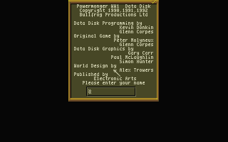 ST GameBase Powermonger_WWI_(Datadisk) Electronic_Arts 1992