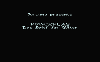 ST GameBase Powerplay_:_Das_Spiel_der_Gotter Arcana_Software_Ltd 1987